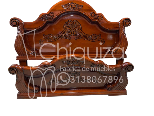 Cama En Cedro Lira