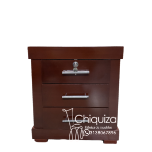 Mesa de noche de tres cajones