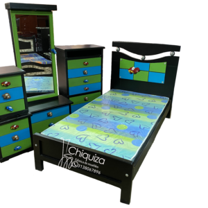 Alcoba Deco doble tablero infantil