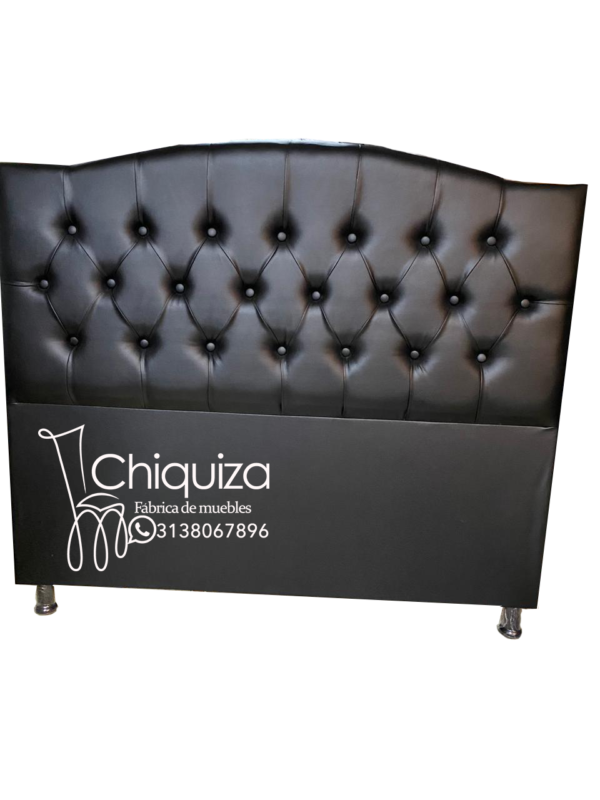 Espaldar para base cama cafe