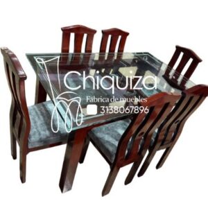 comedor tapizado